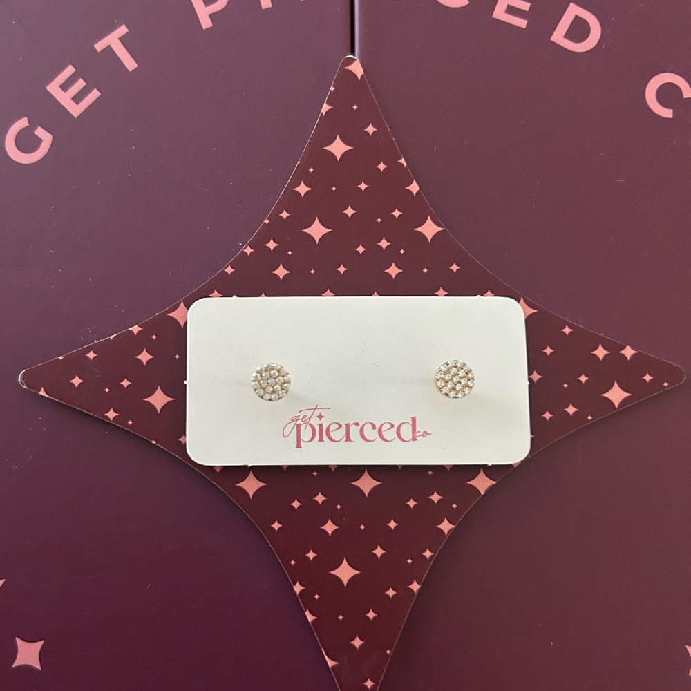 NEW Flat back studs | get pierced co | from advent calendar